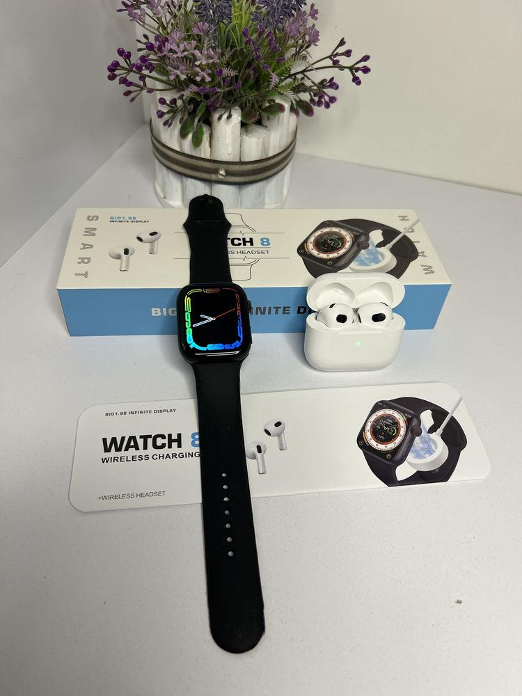 Продам Комбо Smart watch 8 + AirPods pro