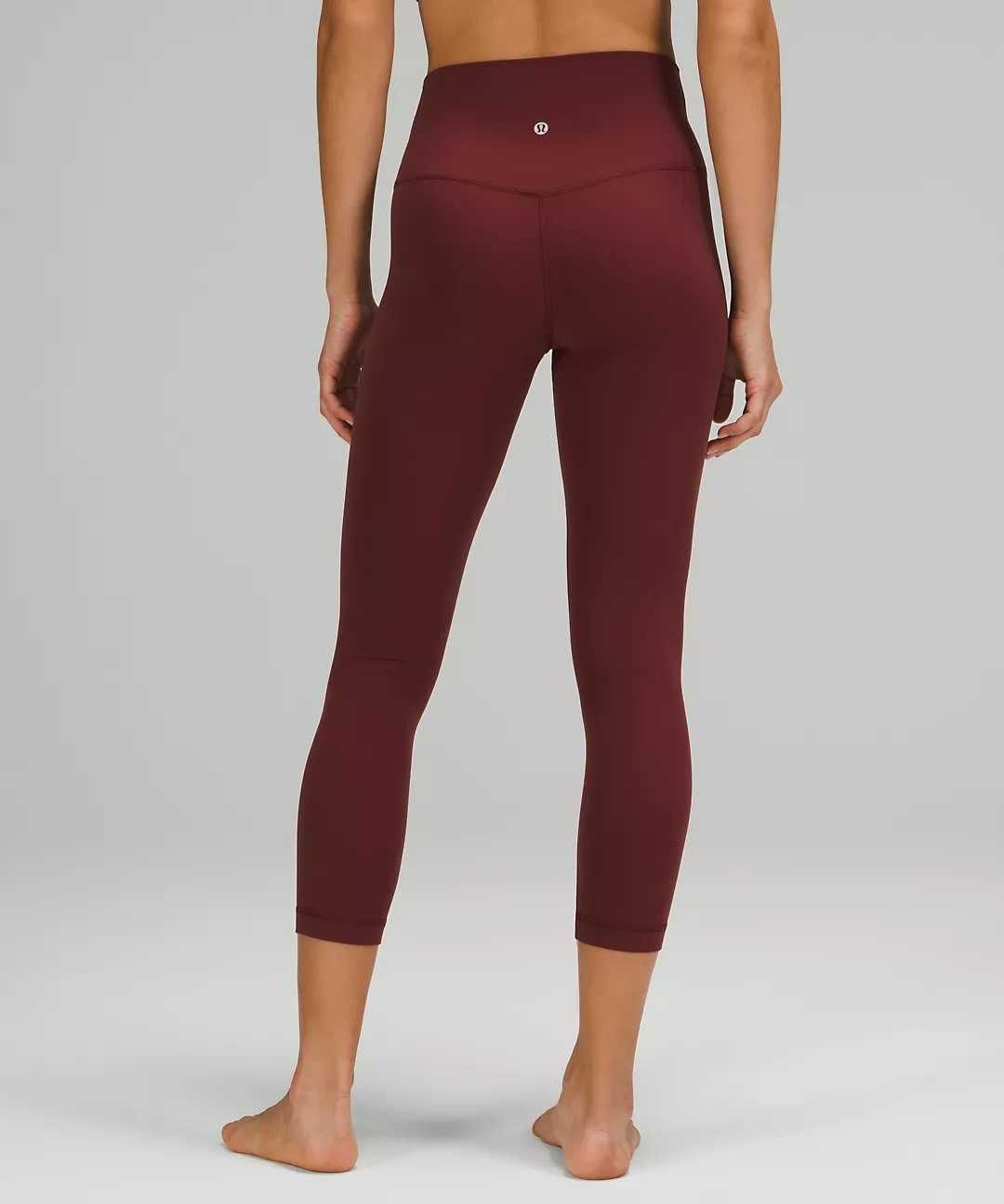 Lululemon colanti Marime 6 Align High Rise Crop 23 Yoga