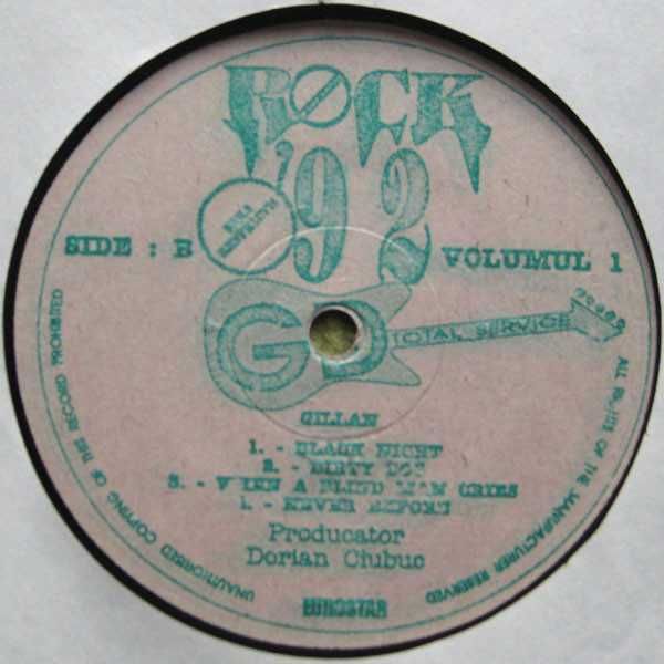 Rock '92 Vol 1 Fara Restrictii - Comando Survolaj Cargo Krypton Gillan