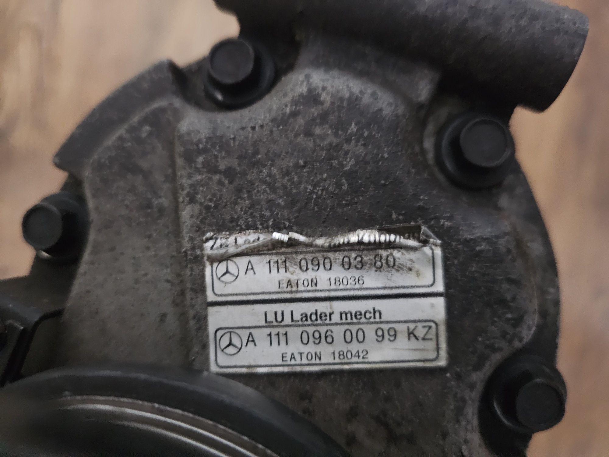 Компресор/суперчарджър Eaton m62 от Mercedes