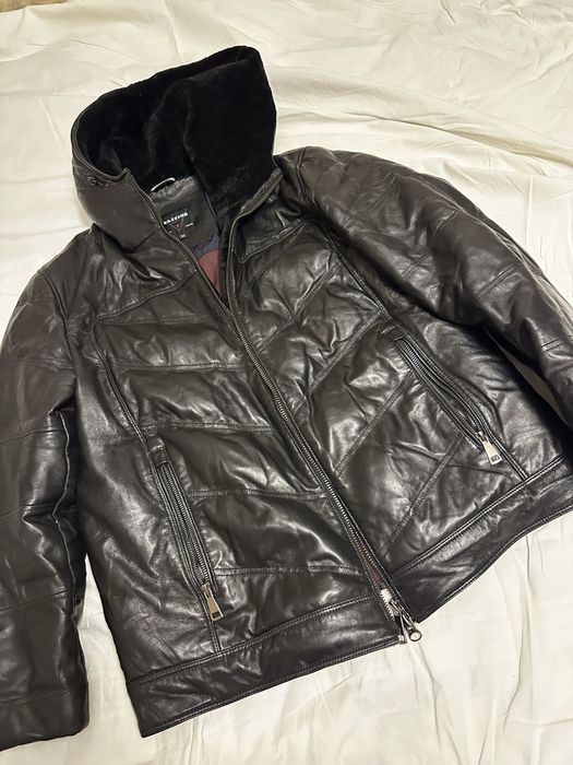 Мужская кожаная куртка
