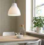 Lustra Melodi Ikea 28 cm, alb