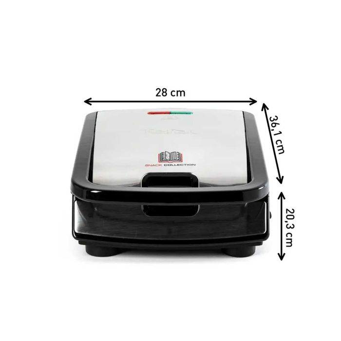 Tefal Gaufrier Колекция Гофретник закуски Inox 700W