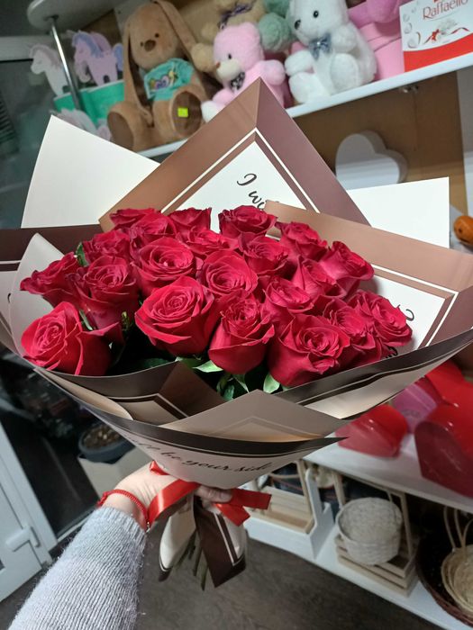 Розы цветы букеты Костанай Доставка