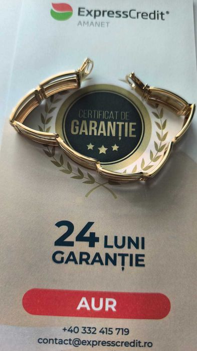 (AG 35) Bratara aur 14K 17.89gr B.32898/ vanzare in agentie/ 6800 lei