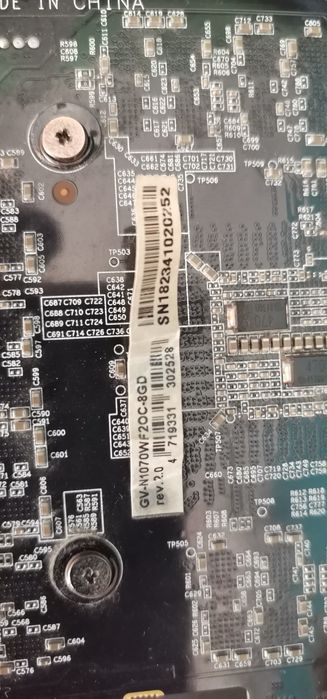 Видео карта Gigabyte GTX 1070 8GB