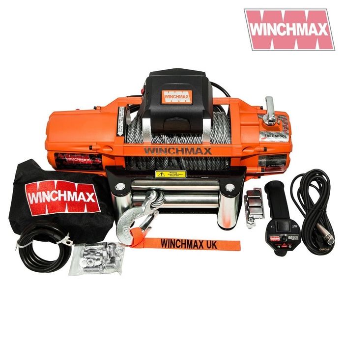 Troliu WINCHMAX 6200kg auto platforma profesional NOU NEFOLOSIT