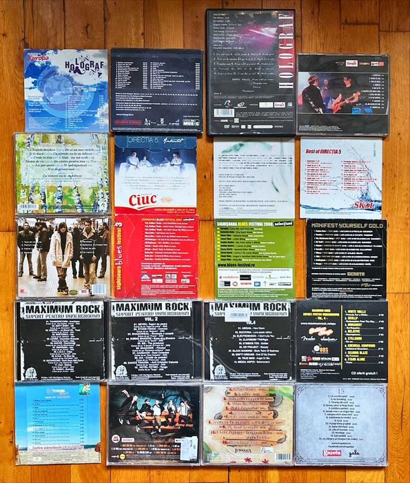 Lot CD rock RO: Avatar, VH2, Talisman, Holograf, Directia 5, Taxi,Vunk