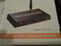 Цифрово-аналогов Аудио Конвертор, 192Khz DAC, 5.0 Bluetooth NTK 108  .