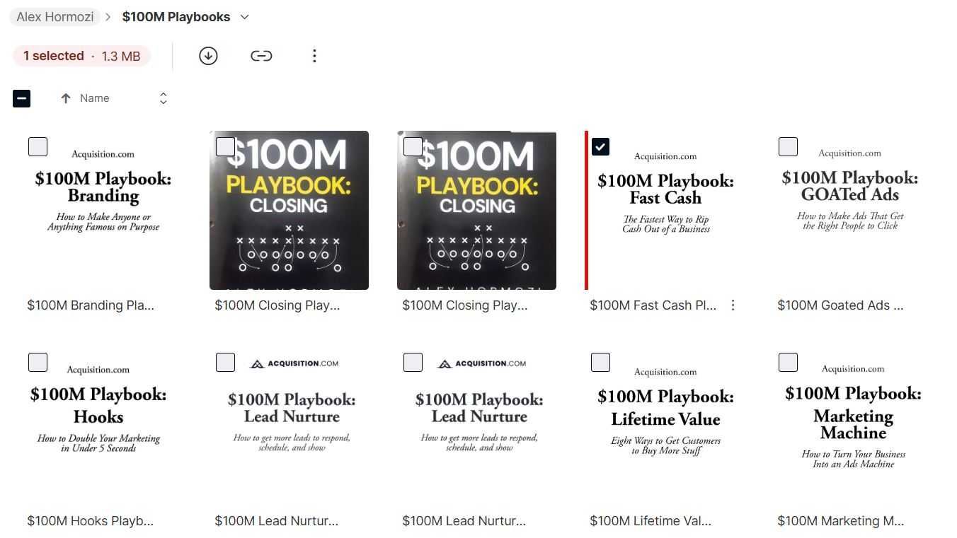 Alex Hormozi 100M Money Models Bundle $6000 Стойност