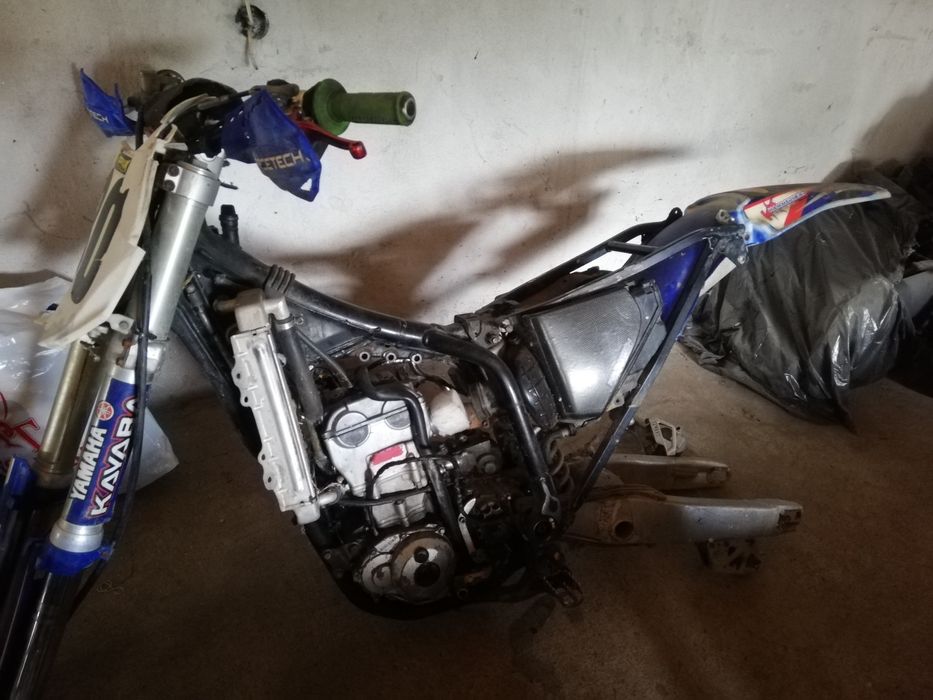 Yamaha yz 426 f  wr 400 yz 450 f на части