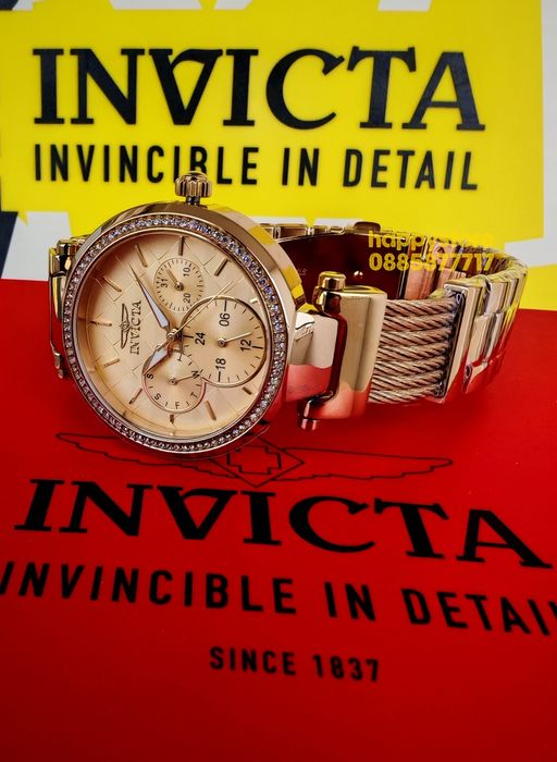 INVICTA Eterna Gold 36 mm, Инвикта нов дамски часовник
