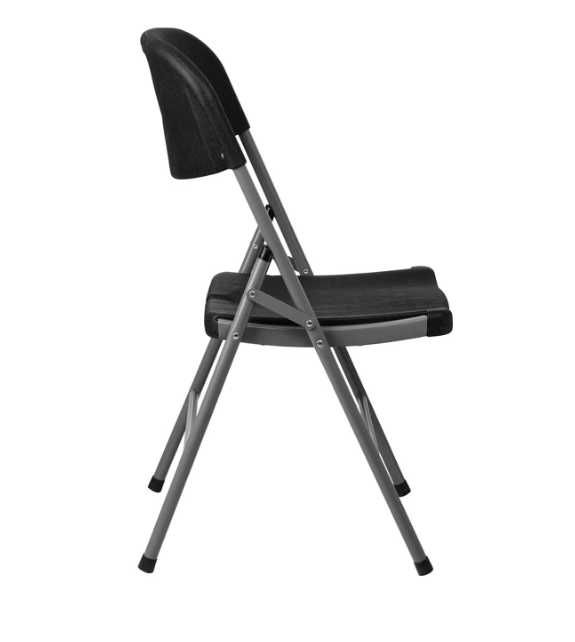 Метален сгъваем кетъринг стол 47 x 58 x 87 см Гарантирано качество!