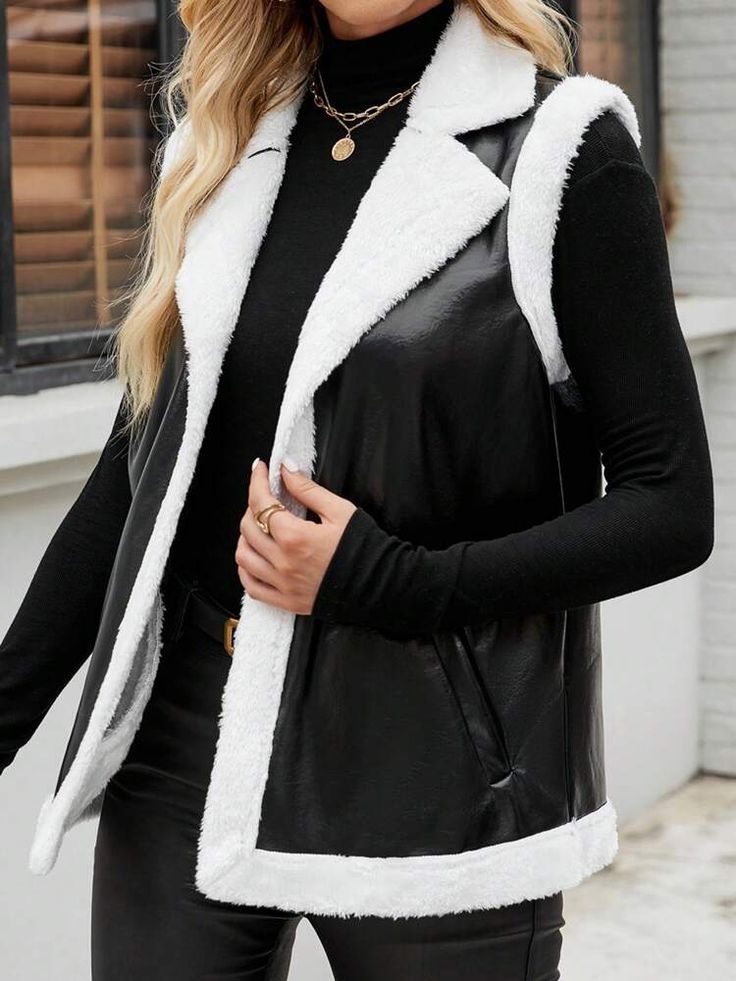 shein нов дамски елек зимен