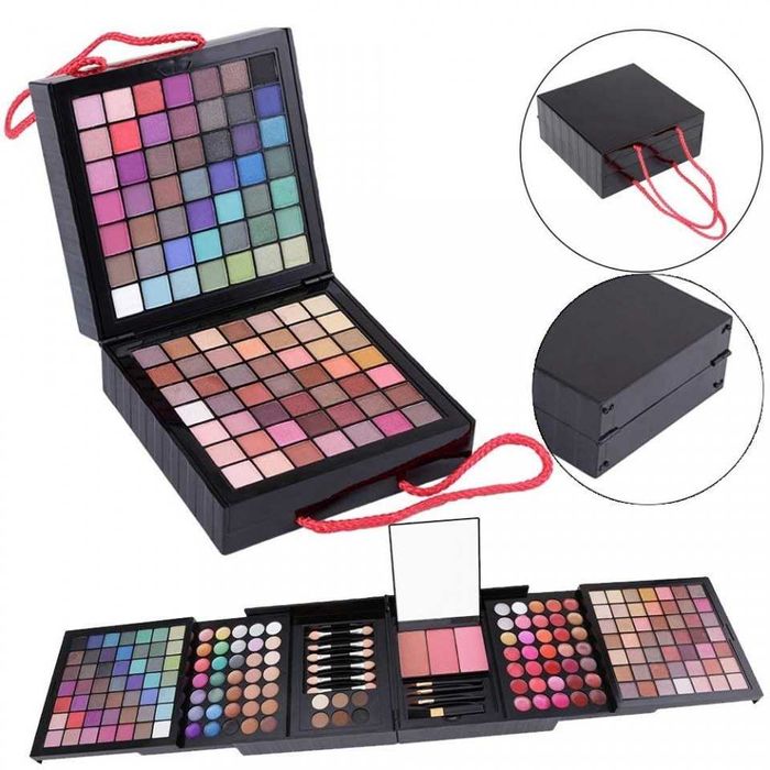 Paleta Makeup, Beauty Box, 177 culori, Trusa farduri tip gentuta