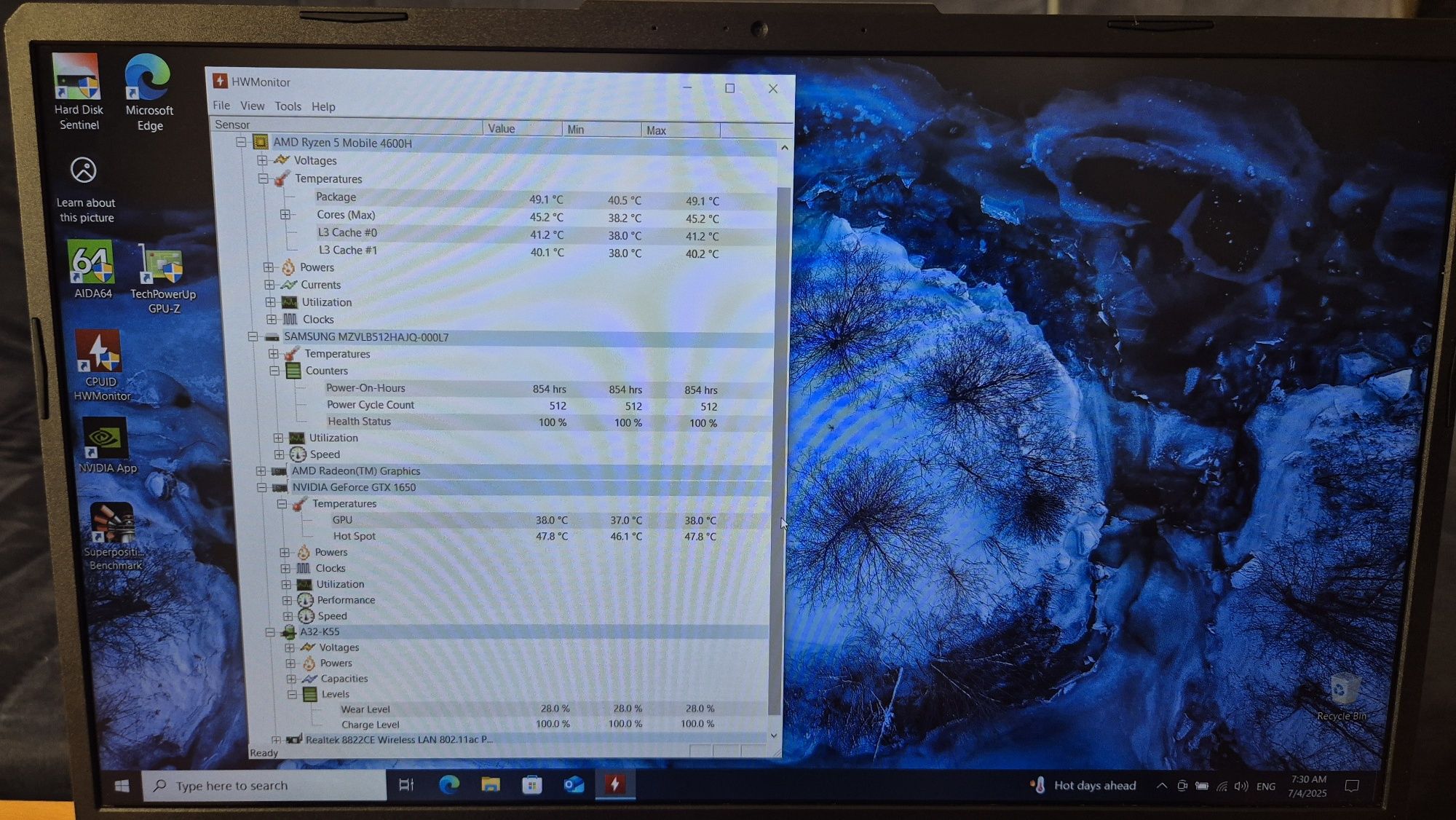 Gaming Laptop ASUS TUF A15 FA506IU