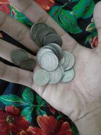 Монеты Узбекистана 5сум 10сум 50сум