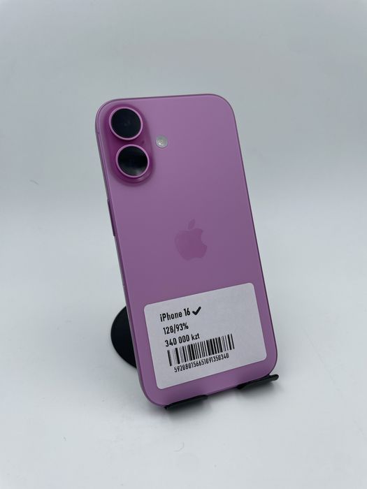 iPhone 16 128/93% в идеальном состоянии
