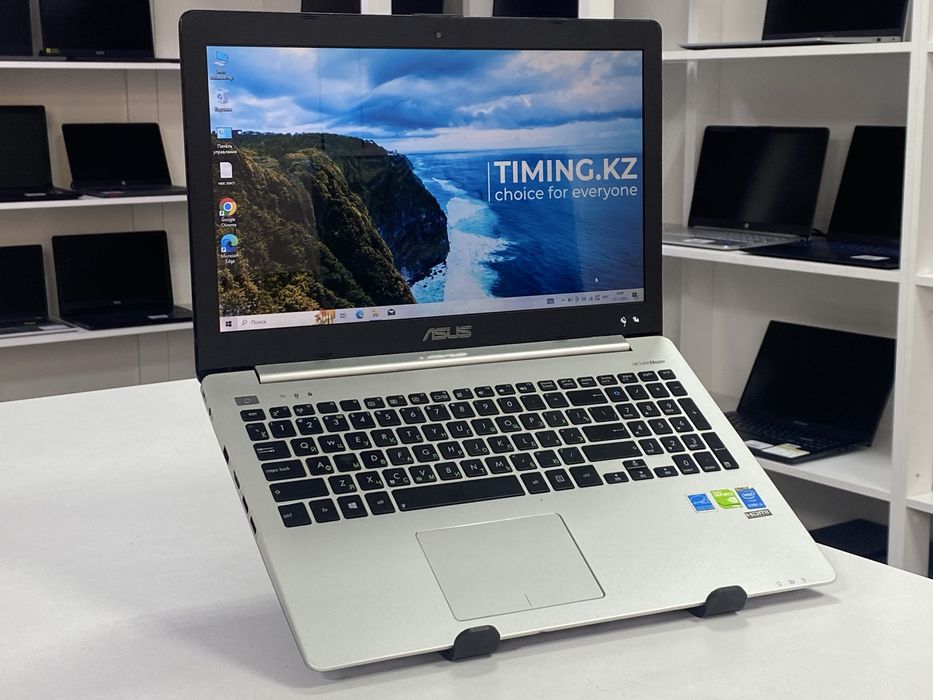 Офисный ноутбук Asus S551LN - Core i7-4510U/8GB/SSD 256GB/GeForce 840M