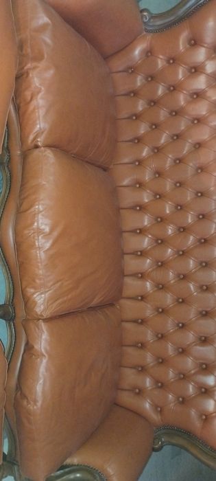 Set piele tip Chesterfield