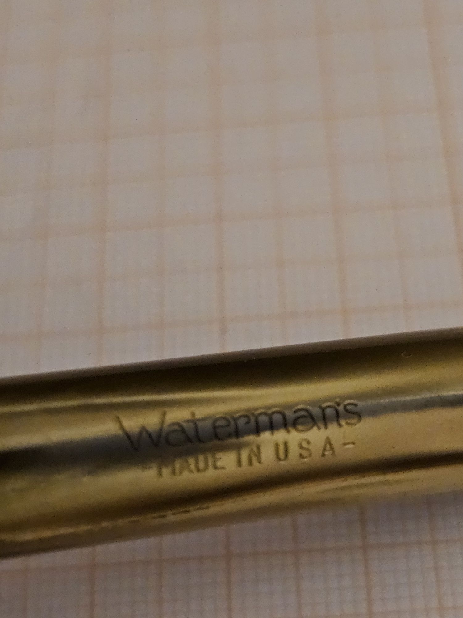 Waterman's W-2 stilou de colectie penita de aur anii 1940