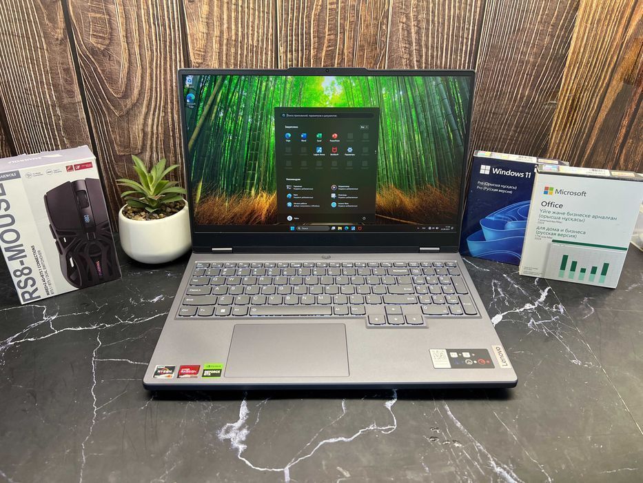 Игровой ноутбук Lenovo Legion 5 / Ryzen 7-7735HS / 16GB / RTX4060