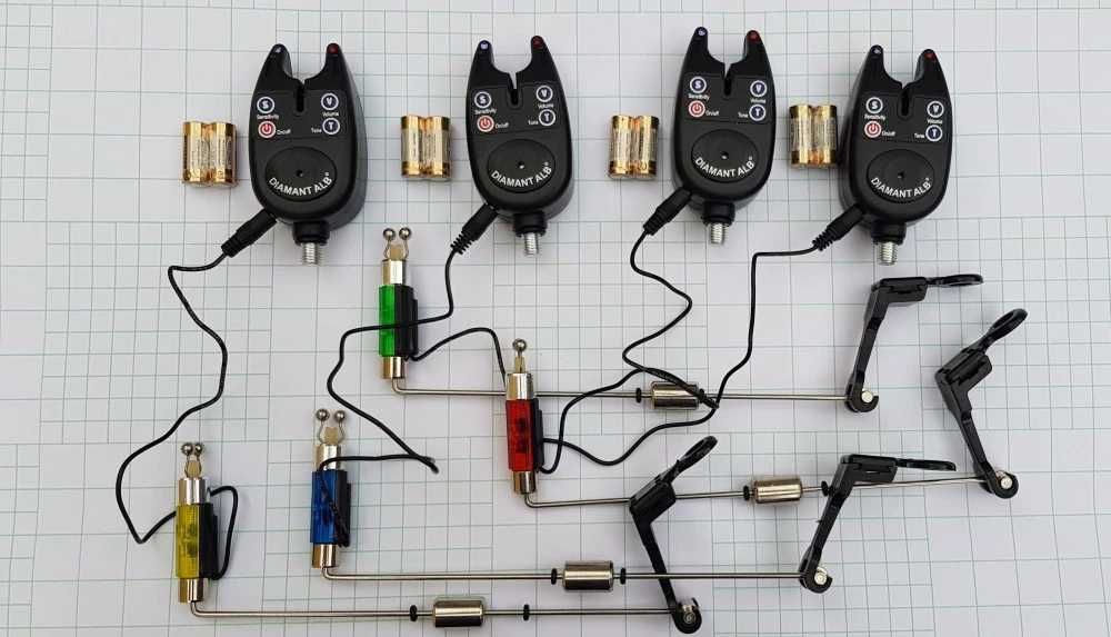 Set 4 Avertizori digitali TLI01 cu mufa jack 4 swingere si penar