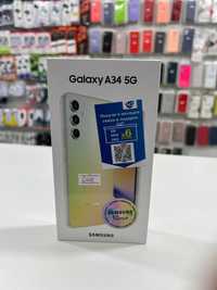 Samsung Galaxy A34 5G 6/128GB  1 yil garantiya