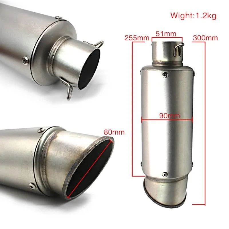 Toba Evacuare Moto Atv Sport Racing Aluminiu Motocicleta evo186921