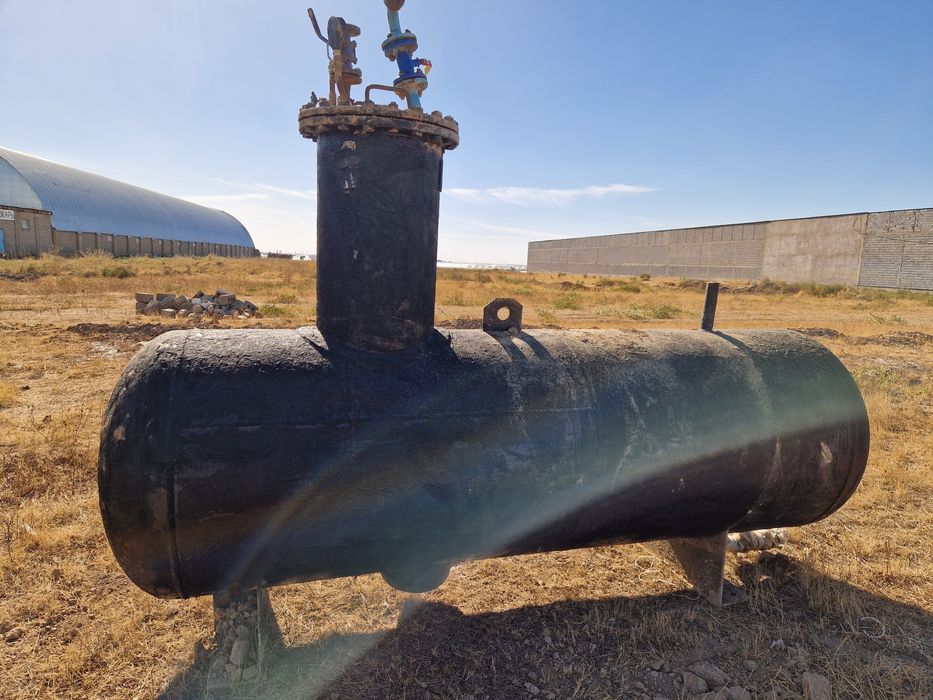 Бочка для газа.Стаьная. Резервуар подземного размещения