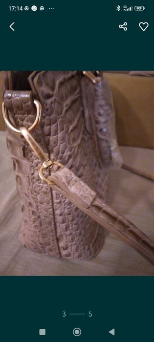 Poșetă nouă piele crocodil