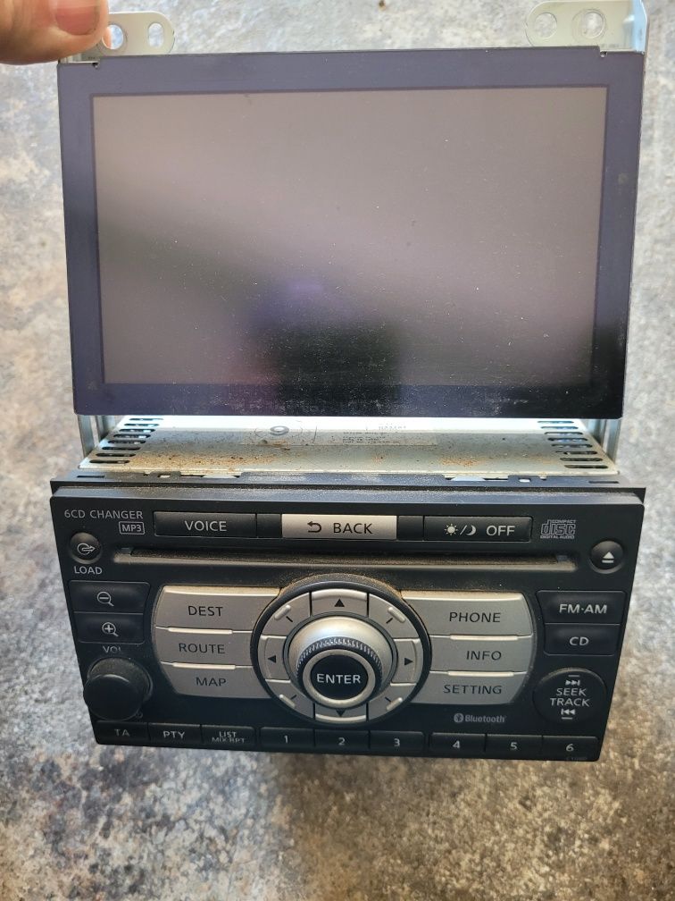 Radio CD cu display navigatie 28185-jg41a Dp7w-1010e
Nissan X-Trail T3