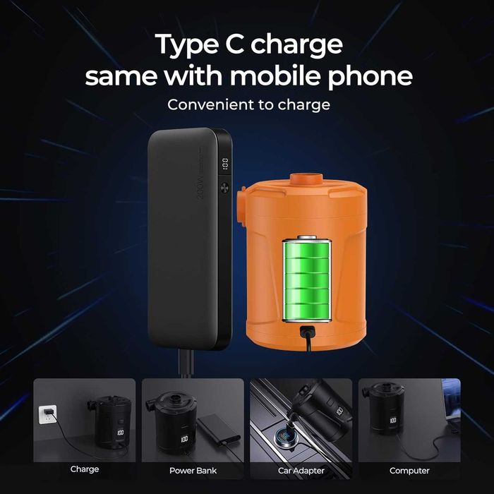 Електрическа въздушна помпа SUPPOU