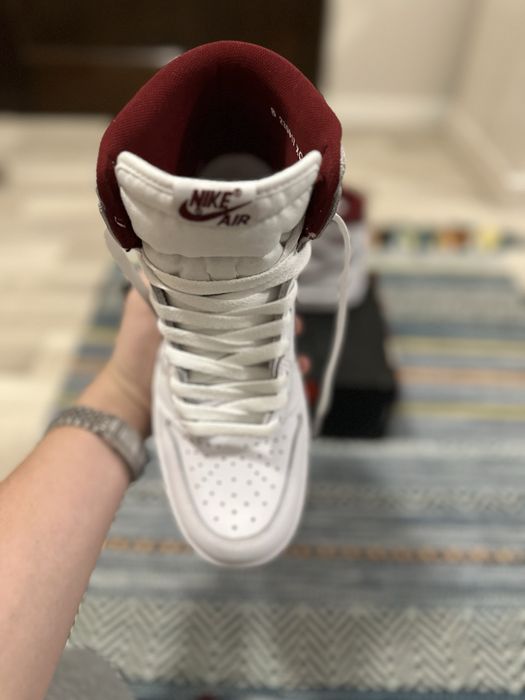 Jordan 1 high metallic burgundy