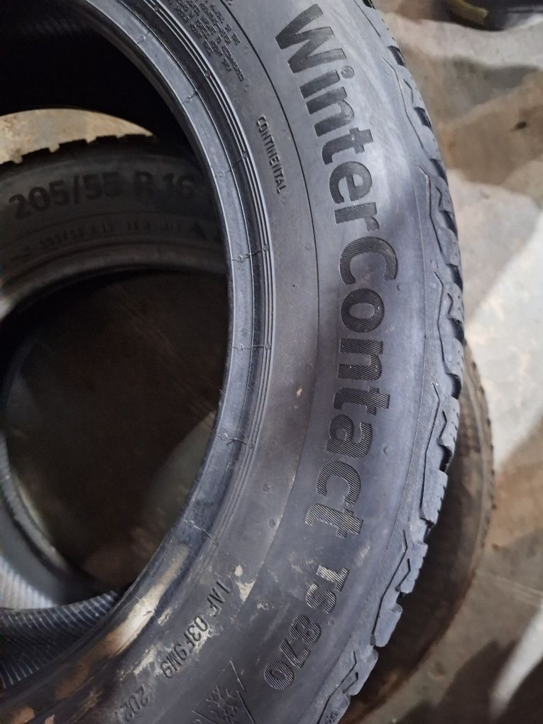 7+мм! 205 55 16 Continental wintercontact ts 870