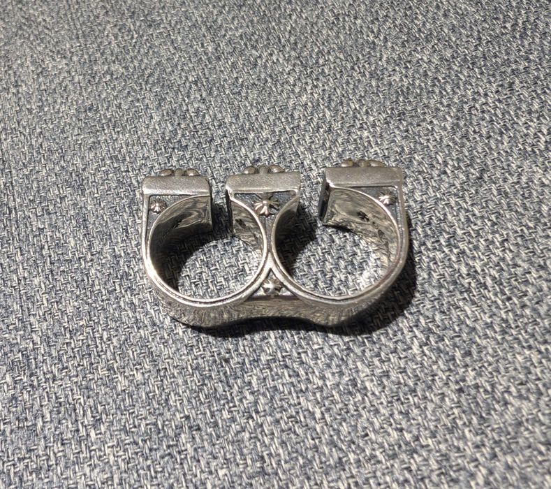 Chrome Hearts Double Brass Knuckle Ring - Пръстен