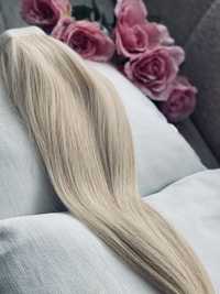 Естествена коса, опашка, рус цвят/ руска естествена опашка/ екстеншън