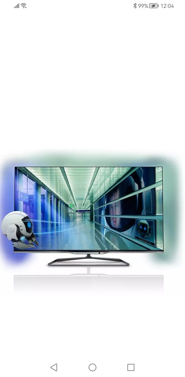 Ултратънък 3D Smart LED телевизор 47PFL7008K/12