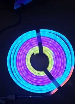 Banda LED Neon RGB -IC 5metrii - livrare gratuita