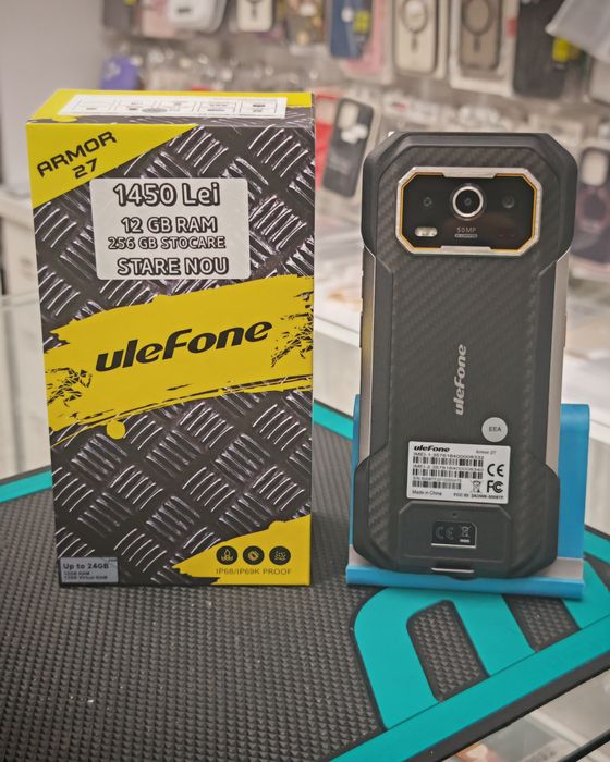 Ulefone Armor 27, 12/256 GB, Nou, 2 ani garanție