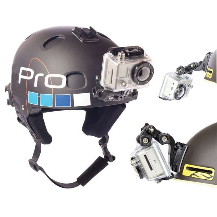 Стойка за каска helmet front mount за екшън камери GoPro