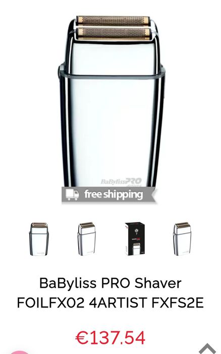 Шейвър Babyliss pro 4artist машинка за бръснене професионална