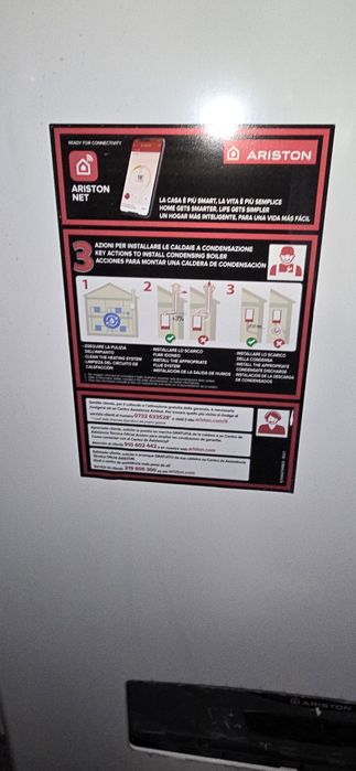 Centrala termica Ariston Class B 24KW WiFi cu boiler incorporar