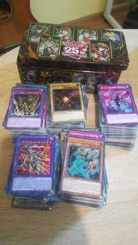 Карти Yu-gi-oh 500бр + tin за 45лв