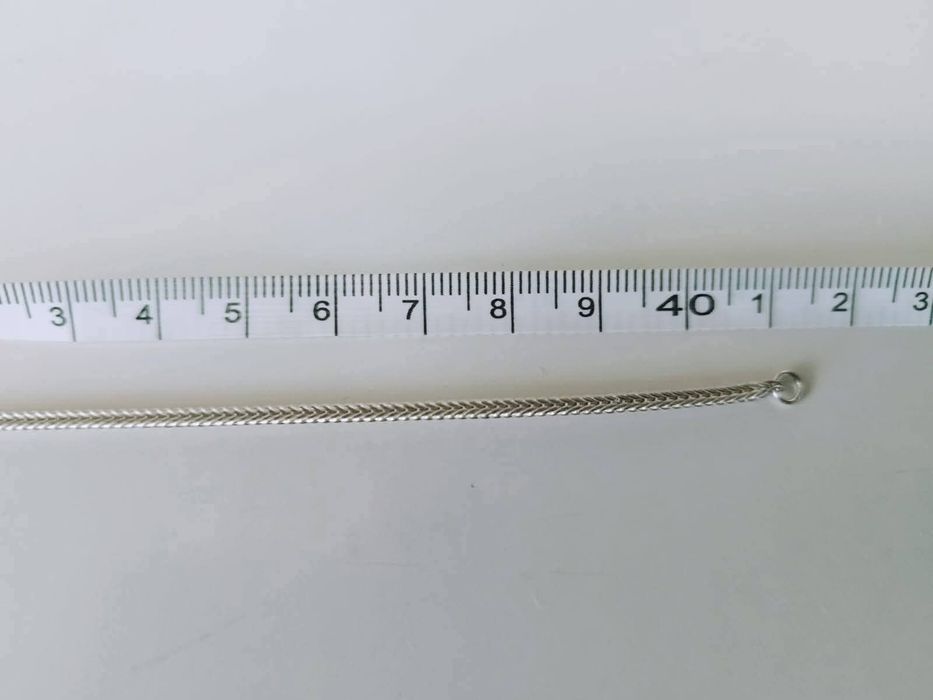 Vechi colier/lant din argint 925, pandantiv in forma de berbec, copii