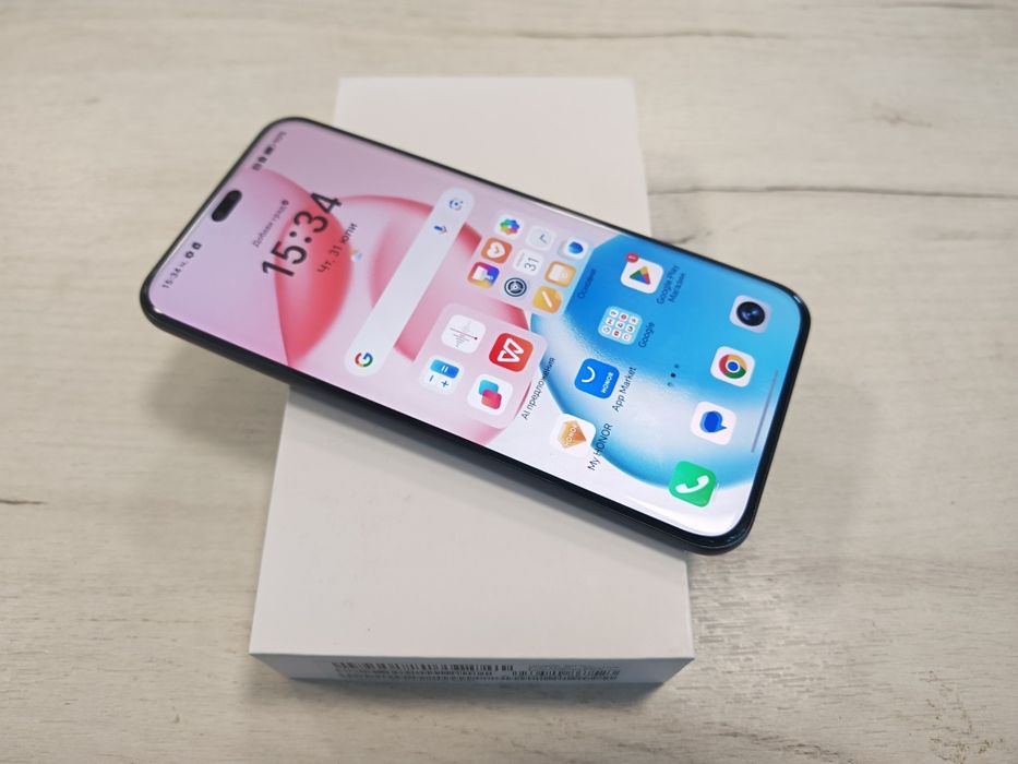 Като нов Honor 400 Pro 5G 12 GB RAM 512 GB ROM Black 23м гаранция