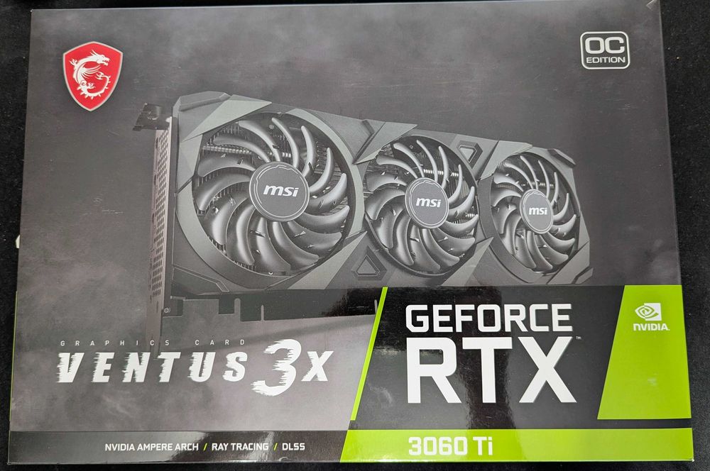 Видеокарта MSI 3060TI ventus 3x OC