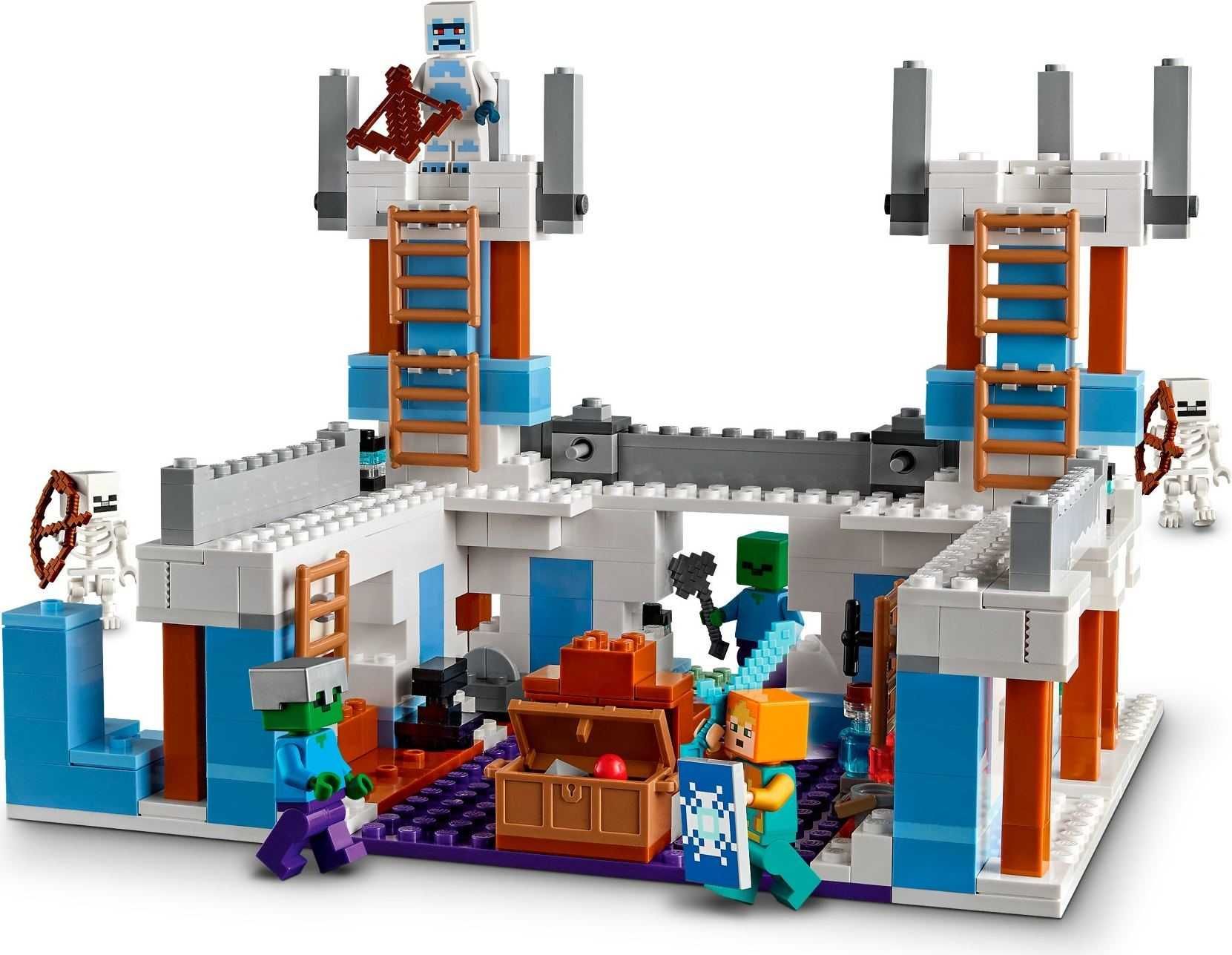 LEGO Minecraft - Castelul de gheata 21186, 499 piese -NOU sigilat