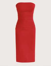 Червена рокля shein