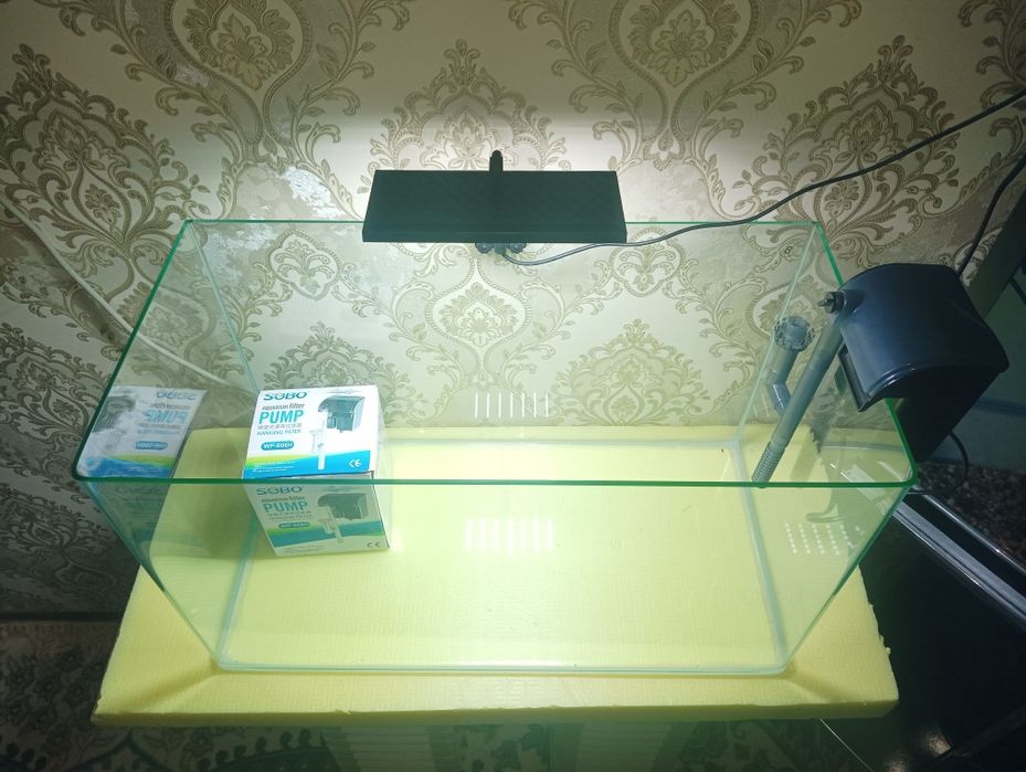 Хитой аквариум 60 литр комплект